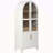 71" Tall Arched Kitchen Pantry Cabinet With Door Shelves, Farmhouse Kitchen Storage Cabinet With Open & Adjustable Shelves, Hidden Drawer & Glass Door, Cupboard For Kitchen, Dining Room-984804565