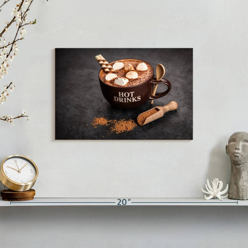 Yarlin Hot Cocoa, 8" H x 12" W