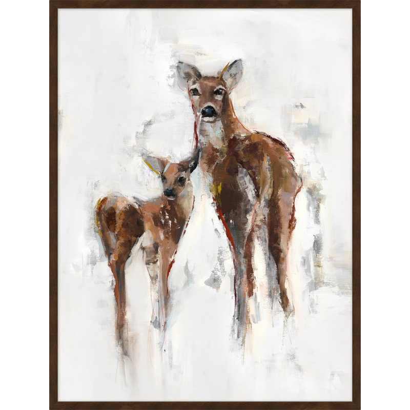 Mother's Way par Fern Cassidy - peinture sur toile à cadre flottant