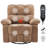 Elysium Manual Recliner with Heat and Vibration, Infinite Position, Sidepocket-1110588451