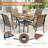 Lavonya 4 - Person Patio Dining Set with Square Table-1544330547