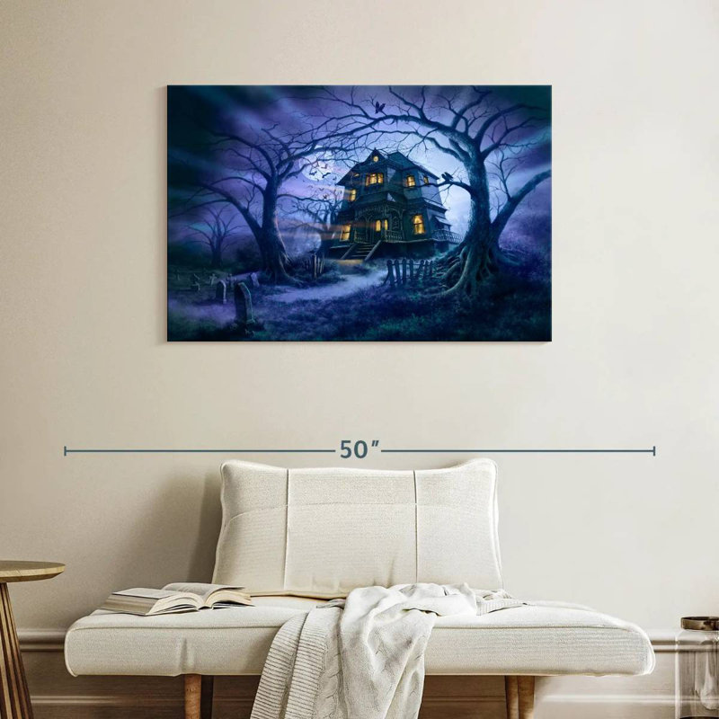 Kelan Haunted House II, H 26 po x l 39 po