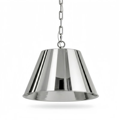 Hennecy 1-Light 12"W Modern Cone Pendant for Kitchen Island