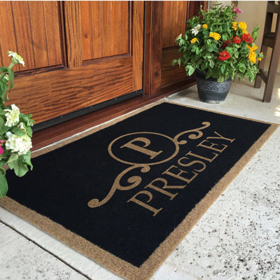 All-Weather Non-Slip Outdoor Personalized Mat