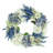 23" Wreath with Hydrangeas and Heather