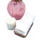 Serviette en coton dentelle