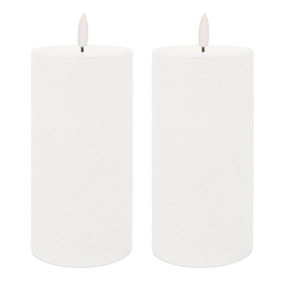 FIA Wick Pillar Candle (Set of 2)