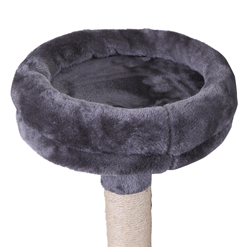 Teri 59.8'' H Cat Tree, Gray