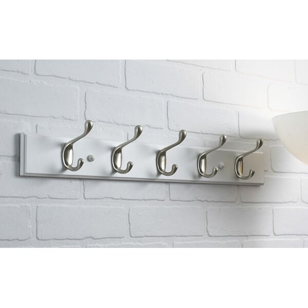 Richelieu 5 - Hook Wall Mounted Coat Rack & Reviews | Wayfair