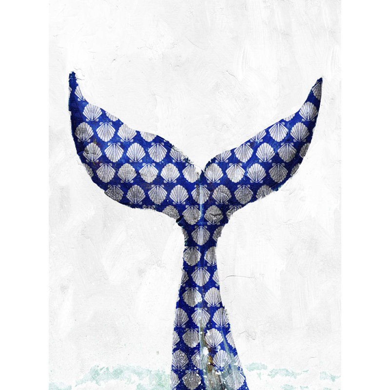 «Whale Taile» - Impression sur toile tendue, H 16 po x l 12 po