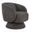 Fauteuil d'appoint pivotant rembourré avec coussin Zara-1015672416