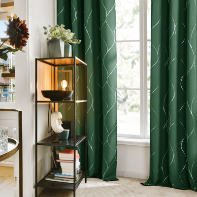 Kellda Thermal Room Darkening Polyester Curtain Panels