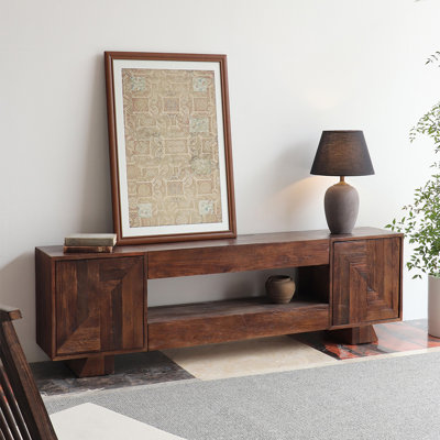 Vintage Solid Wood TV Cabinet