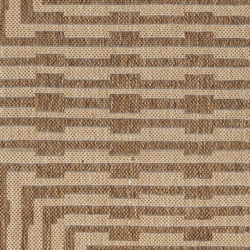 Berenbaum Geometric Indoor / Outdoor Area Rug, Rectangle 120 x 170 cm