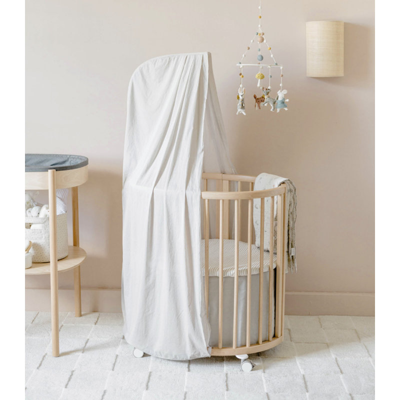 Stokke Sleepi Mini Bed Skirt Pehr V3, Gray