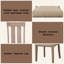 Ensemble de 2 chaises d'appoint Nathaniel