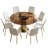 Luxury Dining Table, Modern Kitchen Table, Space Saving Breakfast Table for Apartments-1809386002