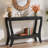 41.3-Inch Solid Wood Console Table, Farmhouse Entryway Table With Storage-861066867