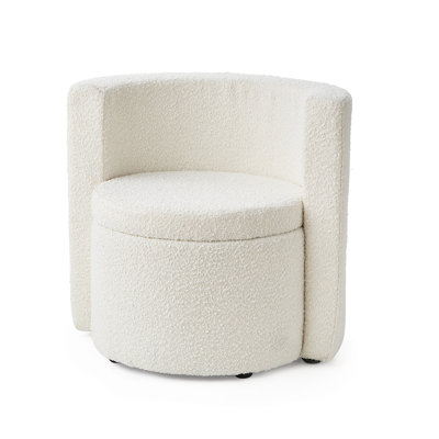 2East Upholstered Barrel Chair