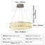 1 - Light LED Chandelier-123054928