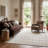 Giannini Geometric Moroccan Area Rug in Gray/ Off White-267648480