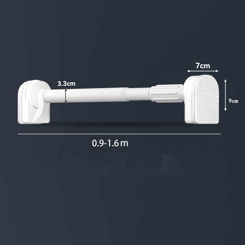 Adjustable Clothing Rack, White
