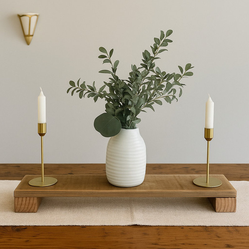 Reclaimed Wood Riser Tray