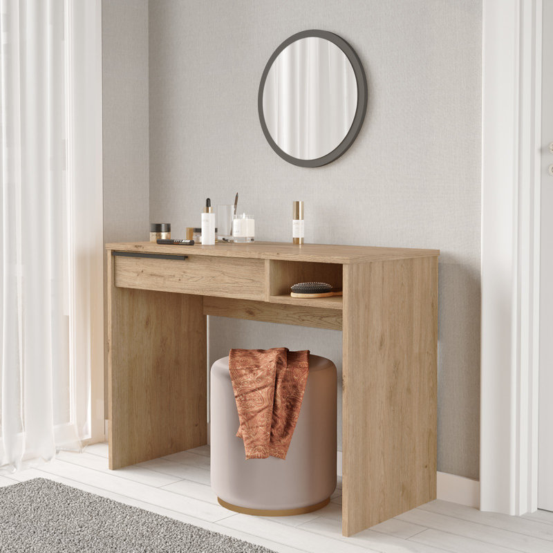 Table de maquillage, Beige