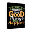 Stay Positive - Wrapped Canvas Print