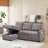 MH 78.75" Reclining Sofa-2054056214