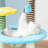 4 Tiers Cat Tree with Condons,Perch,Scratching Posts