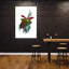 Festive Berry Branches Abstract Contemporary Landscape Nature, impression d'art mural-1630121265