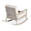 Chaise berçante Eucalyptus gris Driftwood-120256266