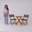 Rolston Round 2 - Person 26'' Long Bistro Set-1358933704