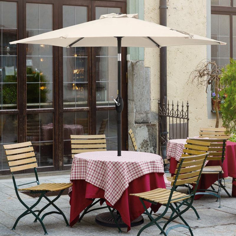 Parasol de marché 90 po Daljeet, Beige