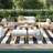 Cambridge 8 Piece Teak Seating Group with Cushions