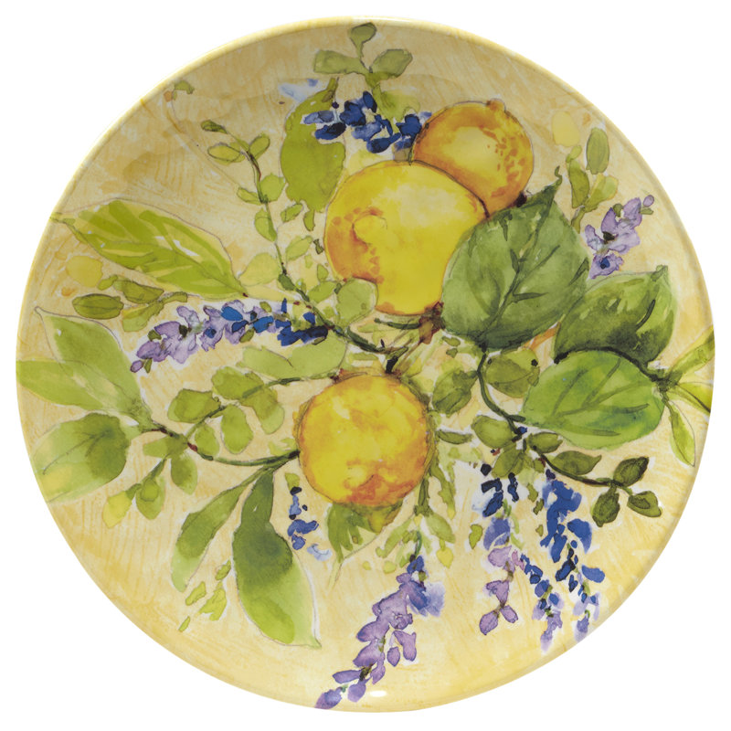 Certified International Lemon Zest Platter - Thumbnail 3