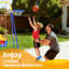 FXSGER Galvanised Steel Swing Set with