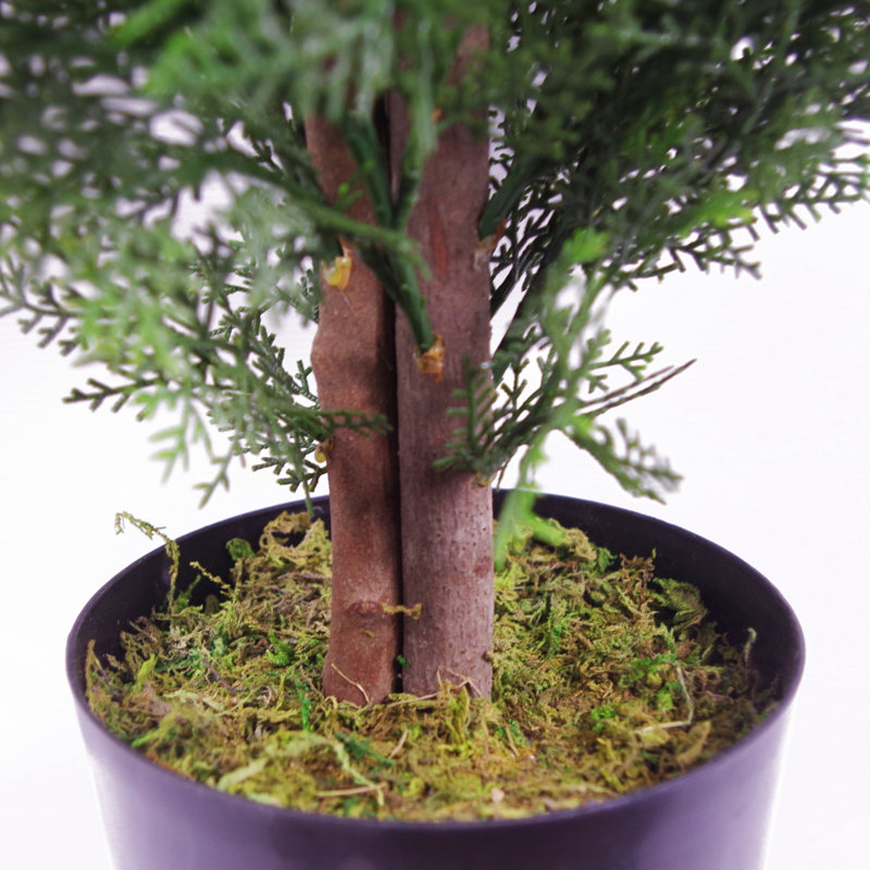Annistyn Faux Cypress Tree in Pot, 120 cm x 55 cm