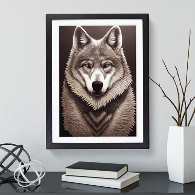 Amazing Wolf - Wall Art