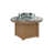 Hammered Top Bronze with Natural Teak Base is unavailable