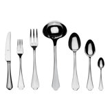Dolce Vita 51 - Piece Stainless Steel Flatware Set