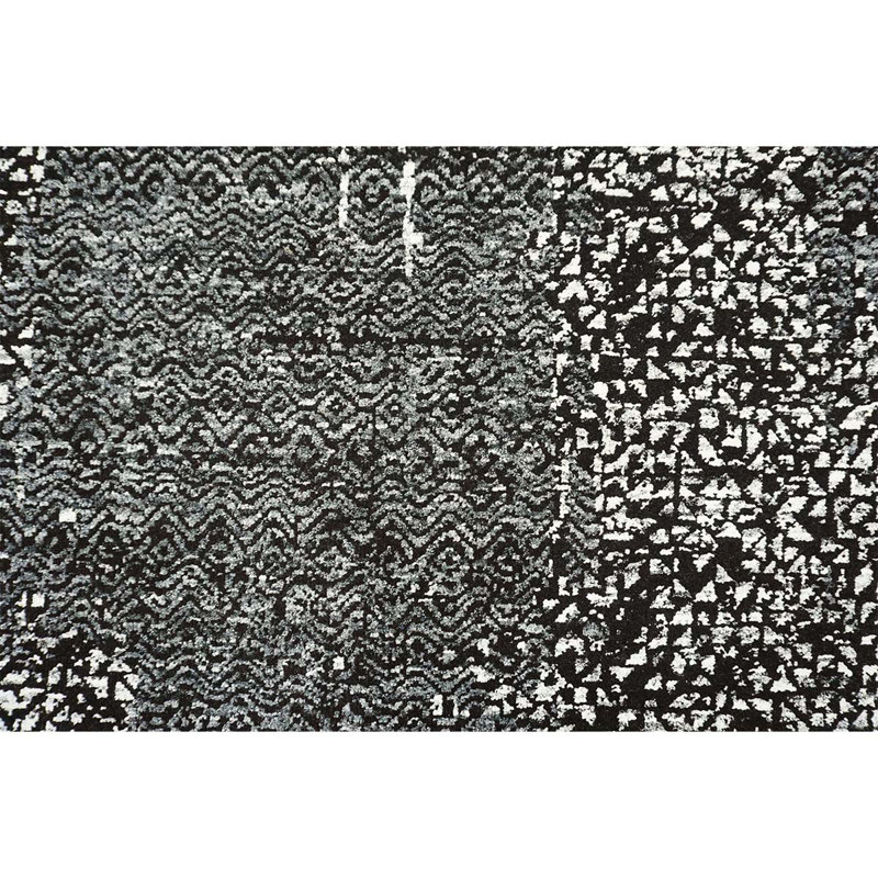 Wool Abstract Area Rug, Rectangle 10' x 14'