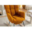 Chaise berçante en tissu Teddy-207878354