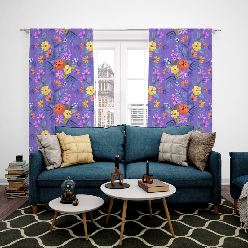 Paire de rideaux obscurcissant en polyester Tiffiny, L 20 po x L 82 po