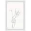 «Ballet Outline», reproduction d'art encadrée sur papier-59132224