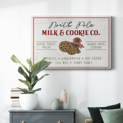 Milk and Cookie Co-Gallery Wrapped Canvas
