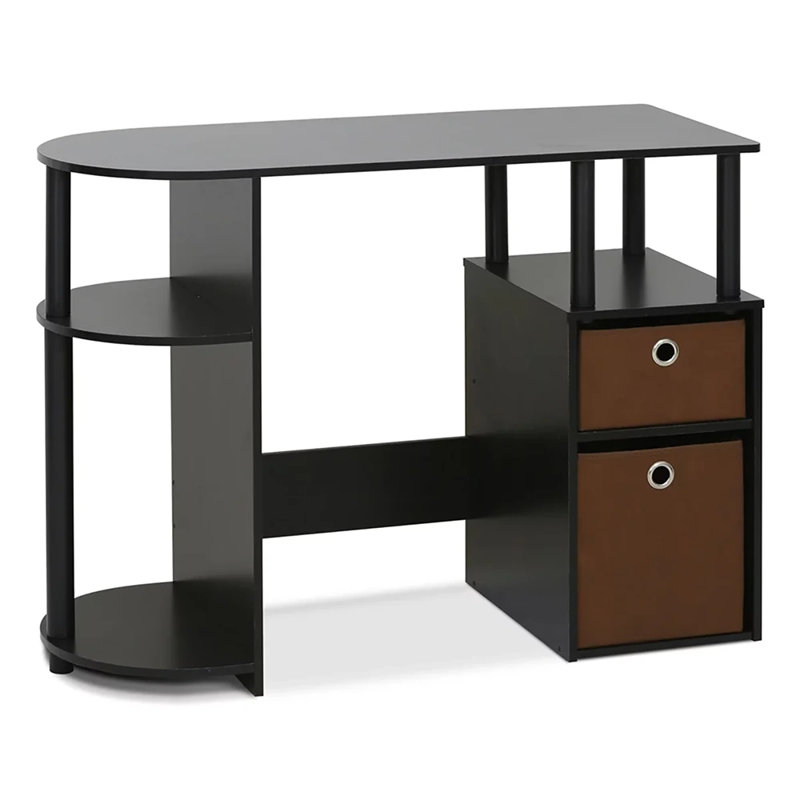 Bureau péninsule Lansing, Espresso/noir/brun
