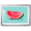 Summer Watermelon I, reproduction d'art encadrée-277841050-277841049