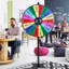 Roue de 24 pouces VEVOR, roulette de table à 14 fentes, roulette robuste